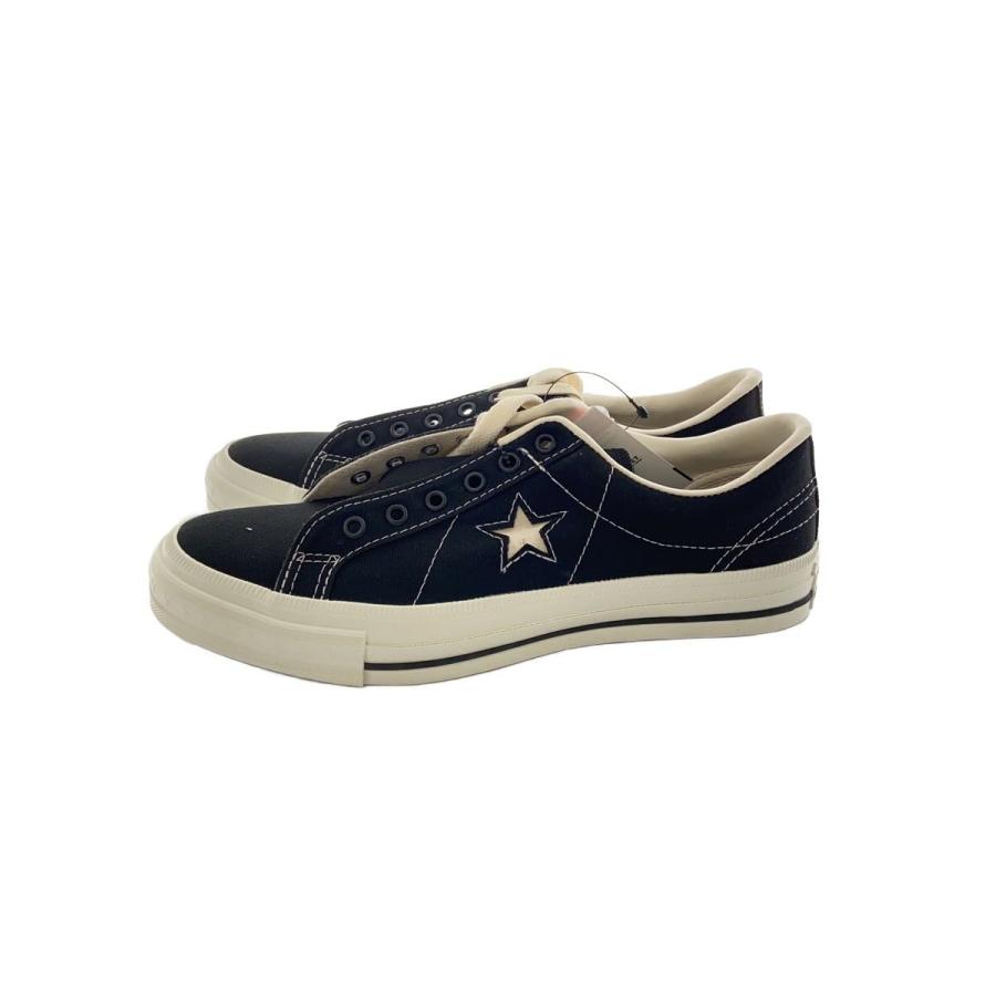 CONVERSE◇ONE STAR J VTG CANVAS /US8.5/BLK/キャンバス// : セカンド