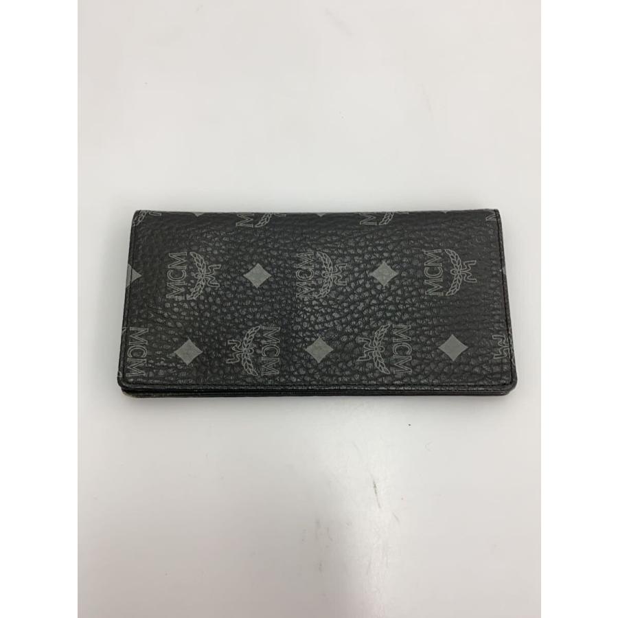 MCM◇長財布/レザー/ブラック/メンズ// : セカンドストリートYahoo!店