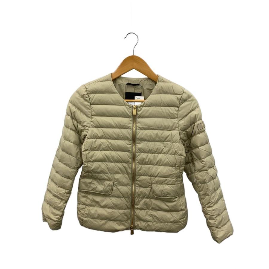 TATRAS◇ダウンジャケット/1/ナイロン/ベージュ/無地/LTAT22S4885-D