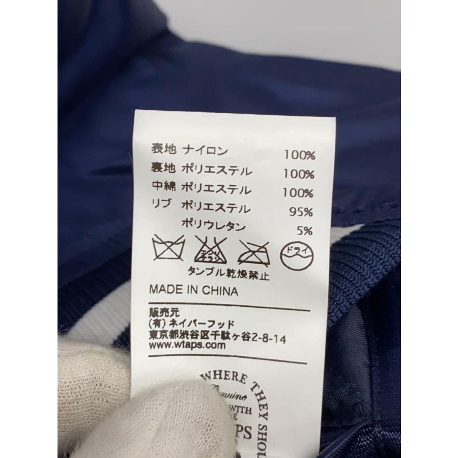 WTAPS◇スタジャン/M/ナイロン/ネイビー/141MJMSD-JKM01 : セカンド