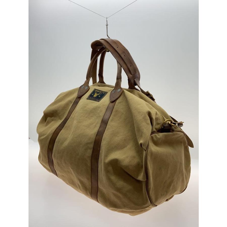 RRL （RUGBY ）キャンバス レザー ボストンバッグ 旅行用 RRL◇レザートリムキャンバスダッフル/ボストンバッグ/キャンバス/CML