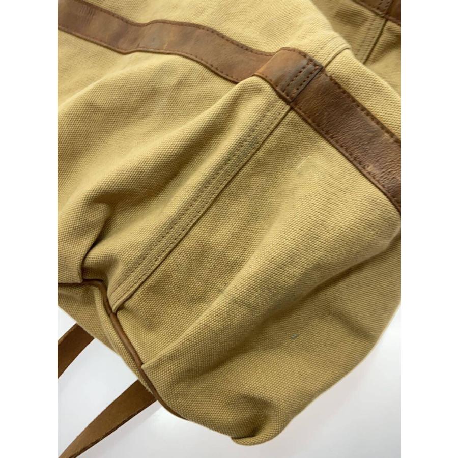RRL◇レザートリムキャンバスダッフル/ボストンバッグ/キャンバス/CML