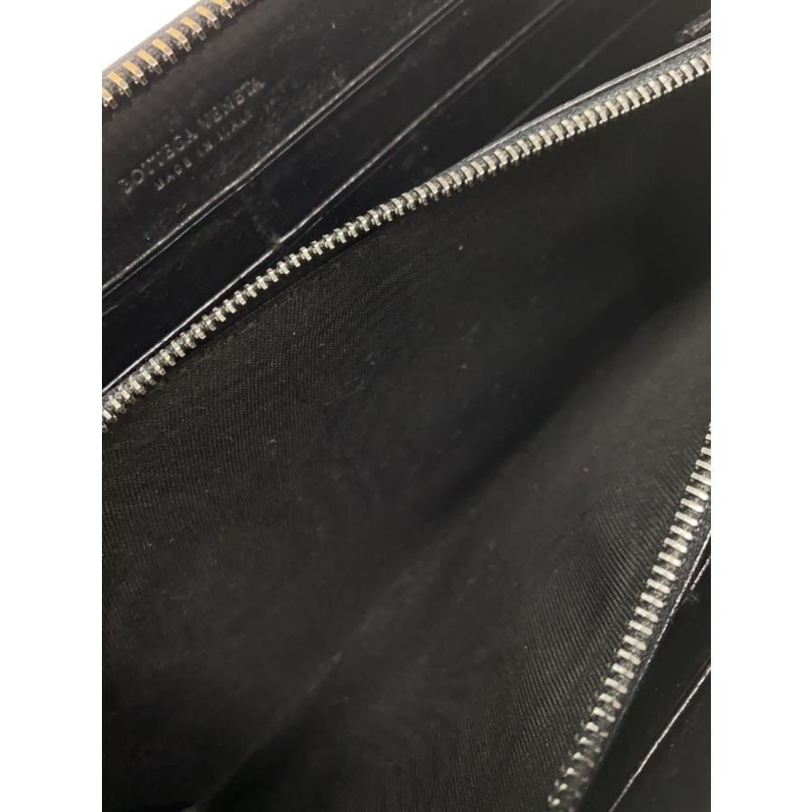 BOTTEGA VENETA◇長財布/レザー/BLK/メンズ// : セカンドストリート