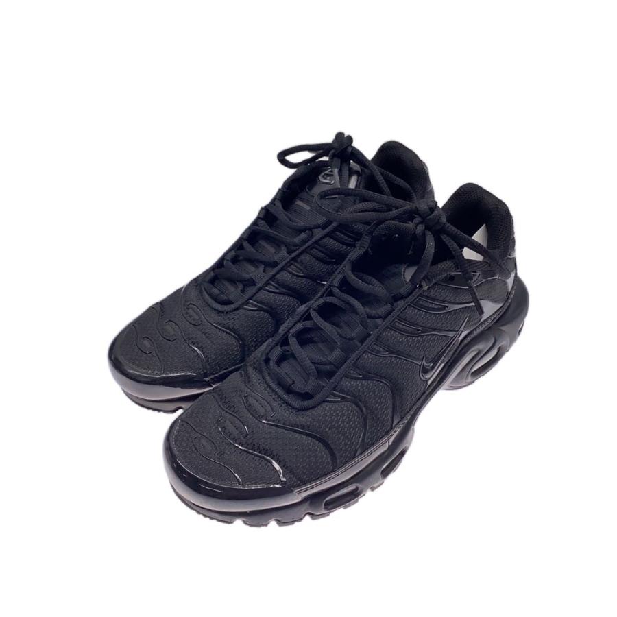 NIKE◇AIR MAX PLUS/エアマックスプラス/ブラック/604133-050/25cm/BLK