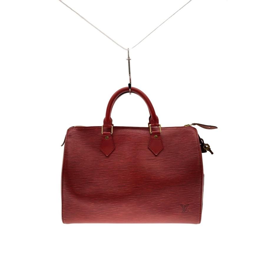 LOUIS VUITTON◇スピーディ30_エピ/レザー/RED : セカンドストリート