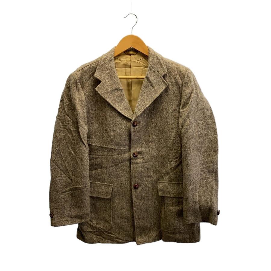 HARRIS TWEED◇テーラードジャケット/38/ウール/CML/総柄/USA製/80S 
