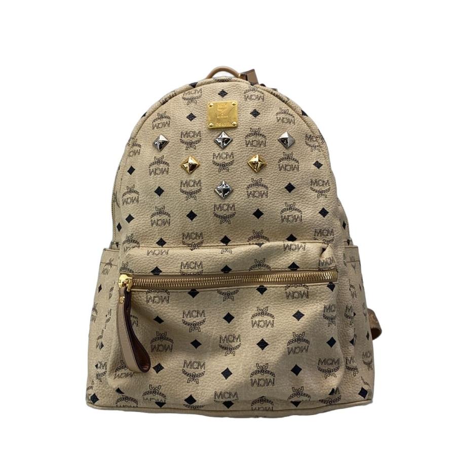 mcmリュック MCM（エムシーエム） リュックサック ヴィセトス柄 モノグラム サイド