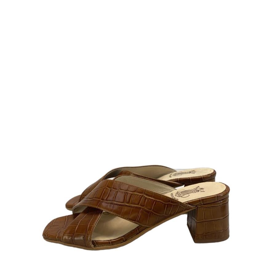 CALZADOS BONTRE/クロスベルトヒールサンダル/スペイン製/サンダル/39