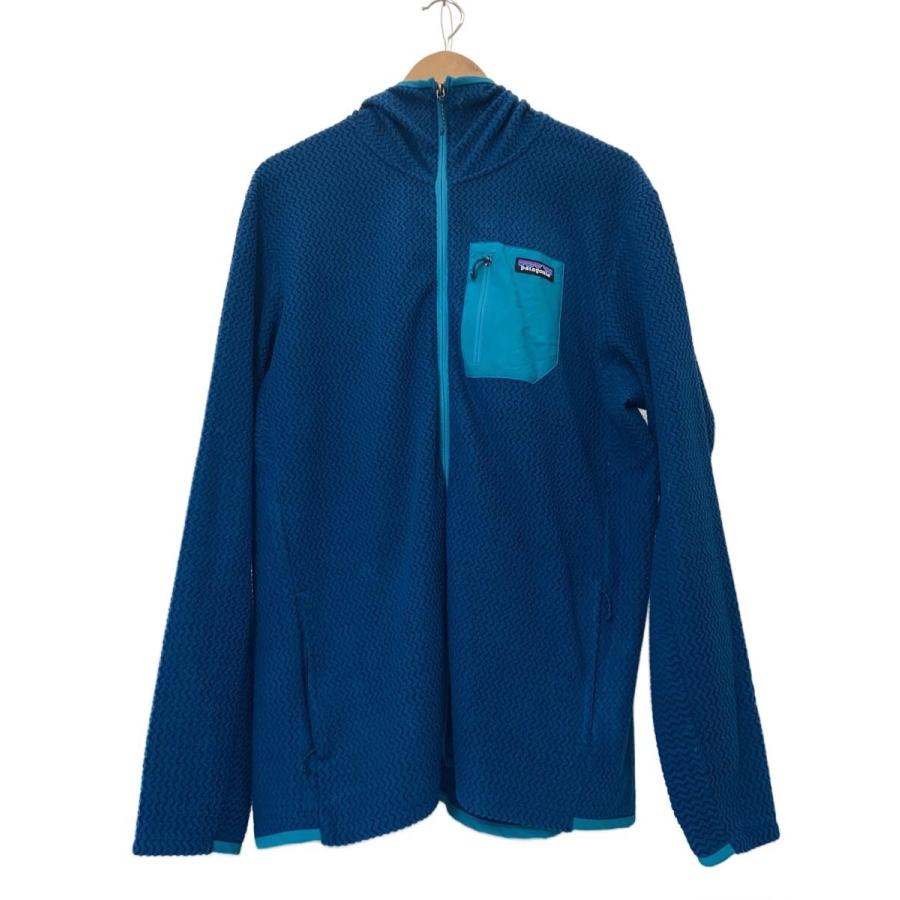 patagonia◇23AW/R1エア/フリースジャケット/XL/ポリエステル/BLU