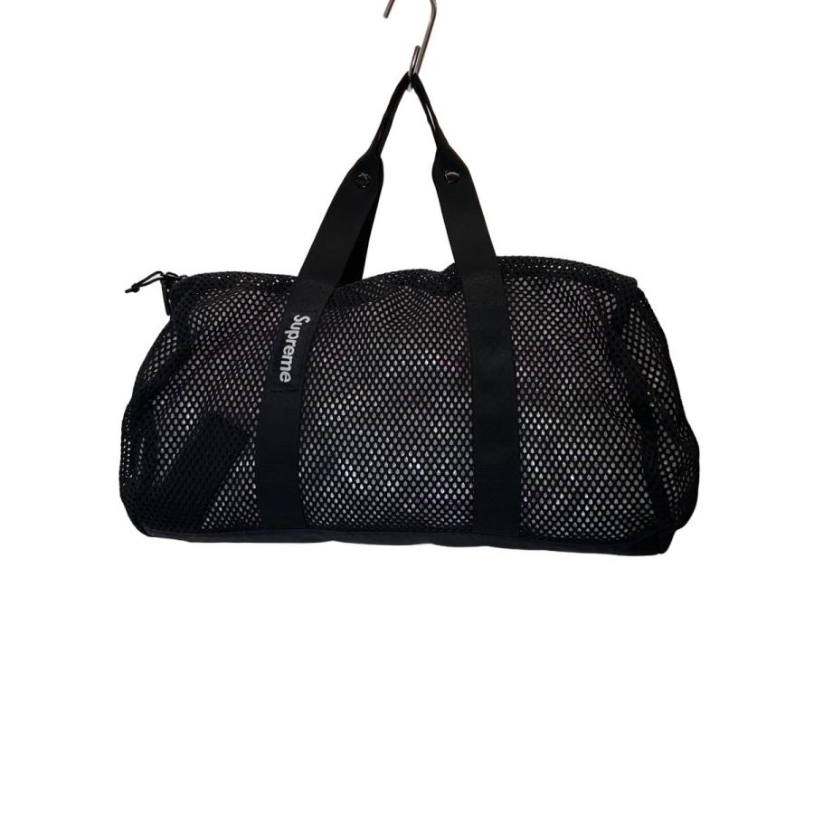 Supreme◇23ss/mesh duffle/バッグ/--/BLK/無地// : セカンド