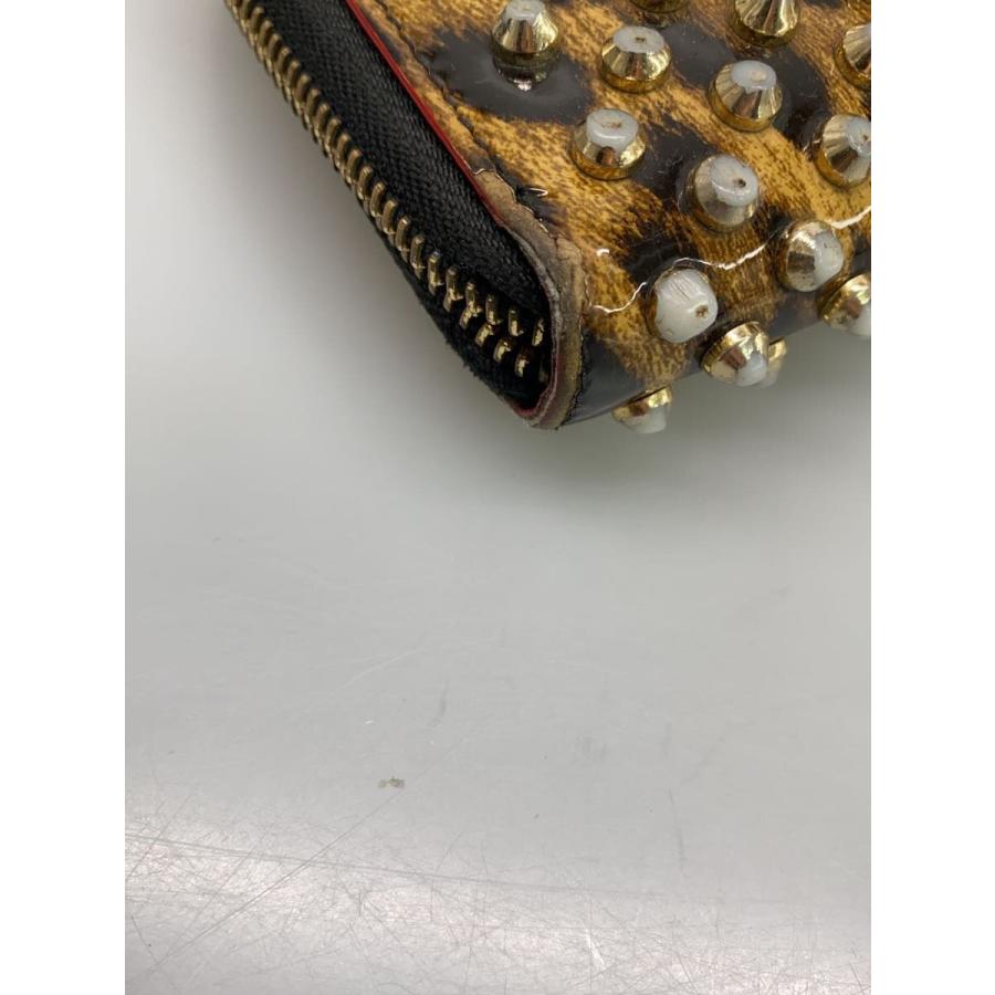 Christian Louboutin◇スタッズ/長財布/--/レオパード Christian Louboutin◇スタッズ/長財布/--/レオパード