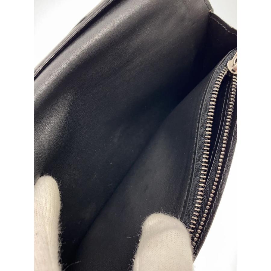 LOUIS VUITTON◇ポルト・フォイユ・ブラザ_ダミエ・アンフィニ/レザー