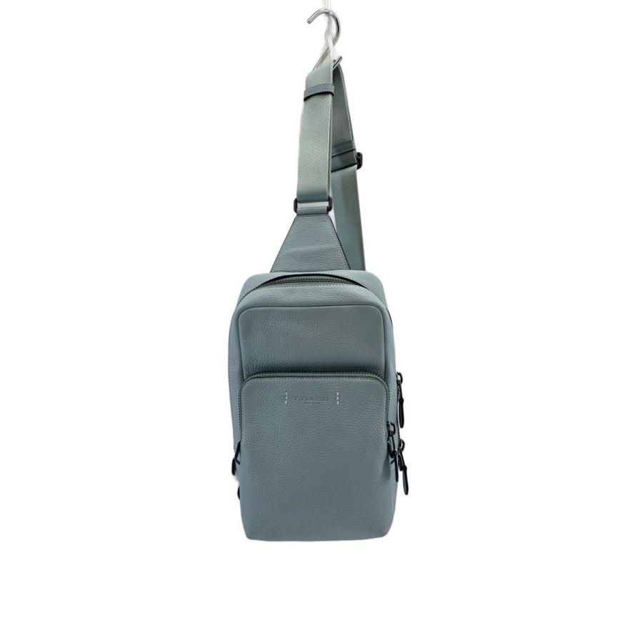 COACH◇ゴッサムパック/ボディーショルダーバッグ/アクアブルー/GRN