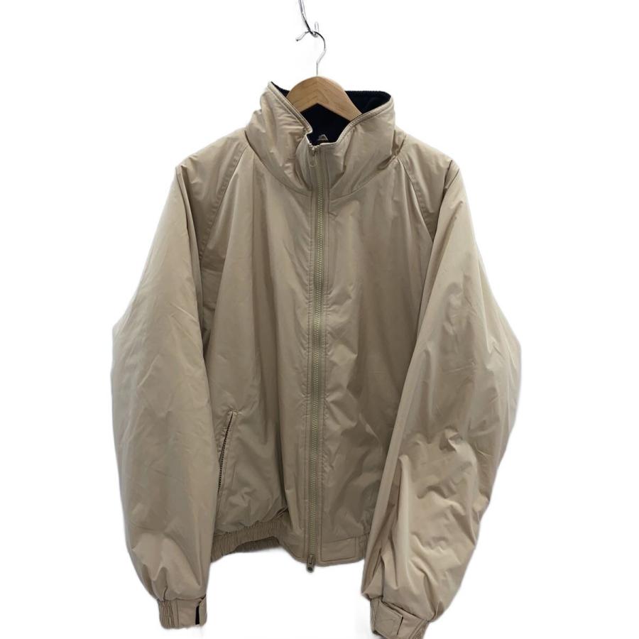 EVISTUB◇ルーズフィットフリースジャケット/ポリエステル/BEG