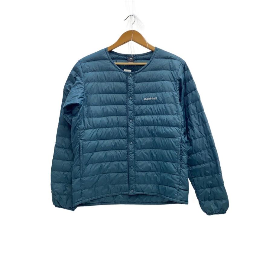 mont-bell◇スペリオダウン/ダウンジャケット/S/ナイロン/BLU/1101503