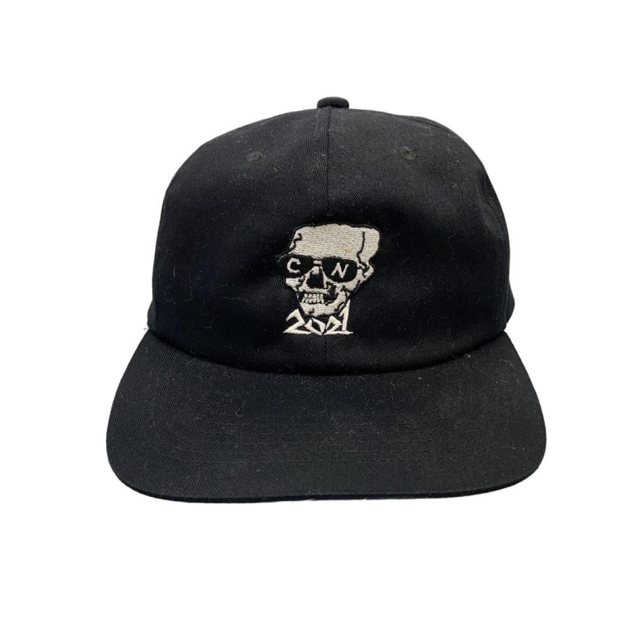 CHALLENGER◇キャップ/FREE/コットン/BLK/メンズ/スカル刺繍