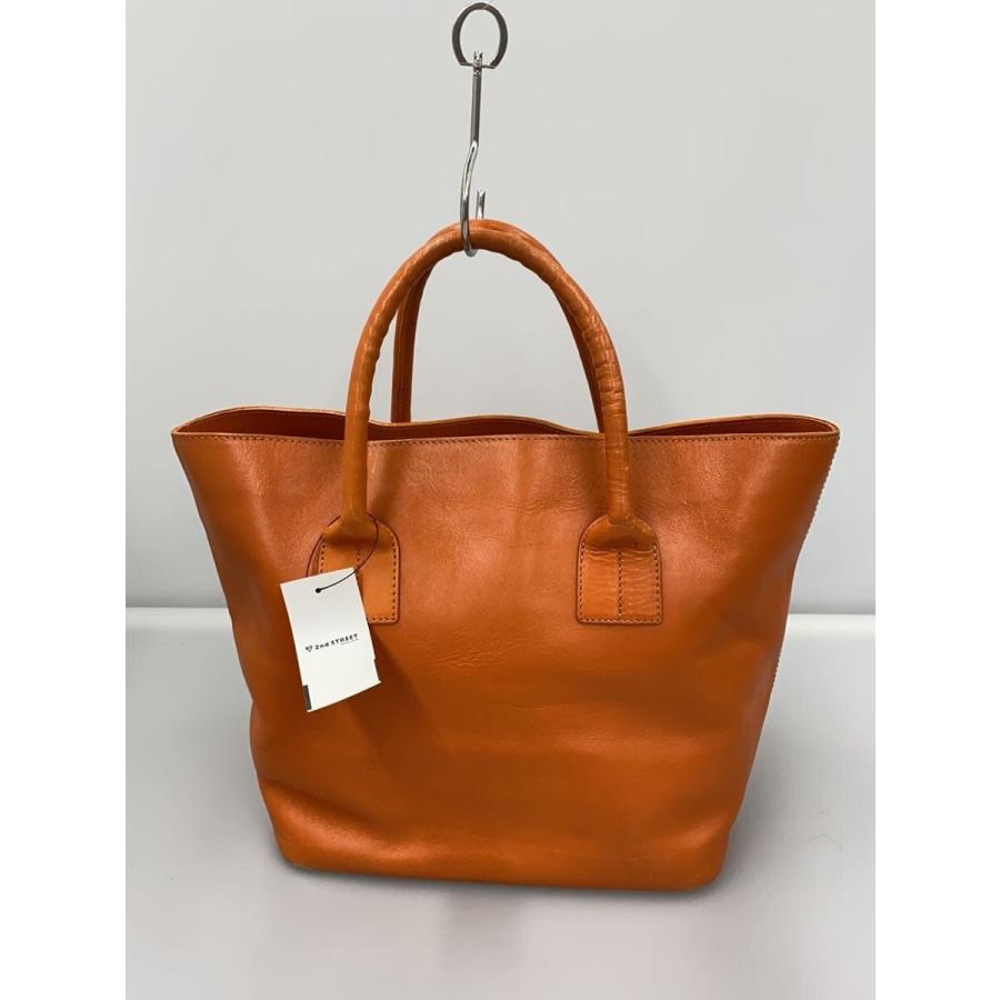 トモリン HIROFU ヒロフ レザー トートバッグ ハンドバッグ Hロゴ HIROFU◇Hロゴ/トートバッグ/レザー/ORN : セカンドストリートYahoo!店