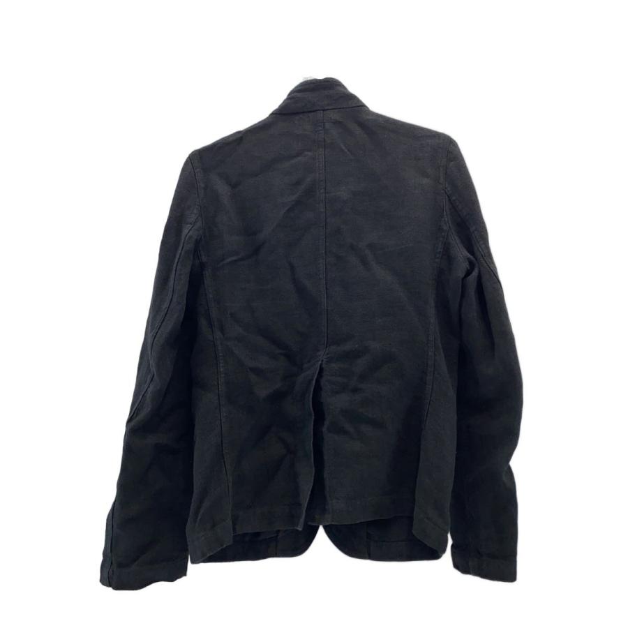 COMME des GARCONS SHIRT◇ジャケット/S/リネン/BLK/S14090 