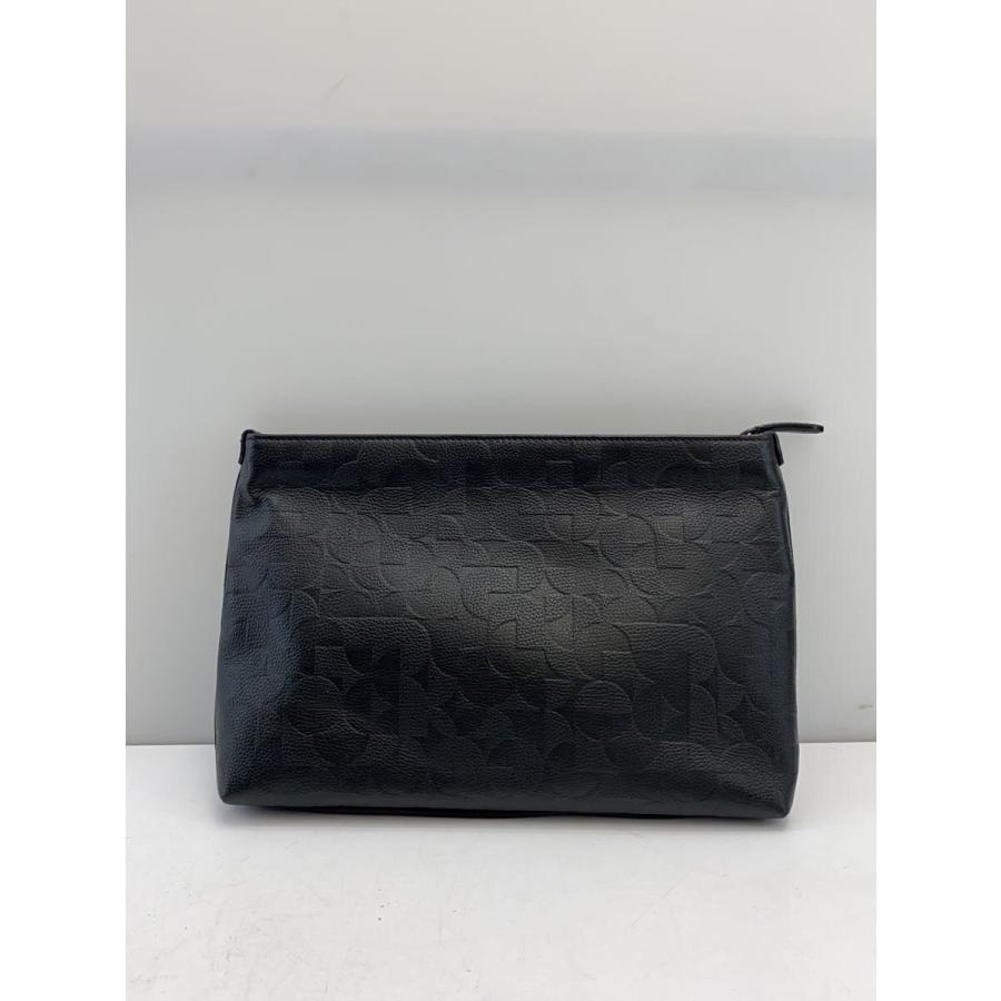 dunhill◆ベルグレイヴ/オプティカル/セカンドバッグ/レザー/BLK_2