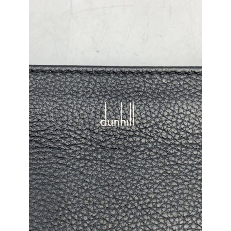 dunhill◆ベルグレイヴ/オプティカル/セカンドバッグ/レザー/BLK_4