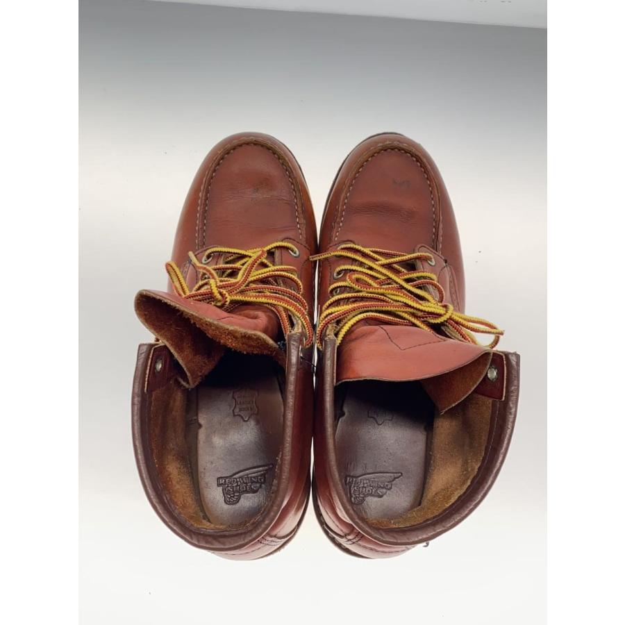 RED WING◇レースアップブーツ/27cm/BRW/レザー/8875// : セカンド