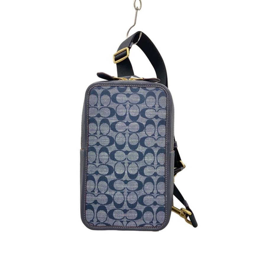 美品【正規品】コーチ　ショルダーバッグ COACH◇ショルダーバッグ/キャンバス/BLU/CG993// : セカンド