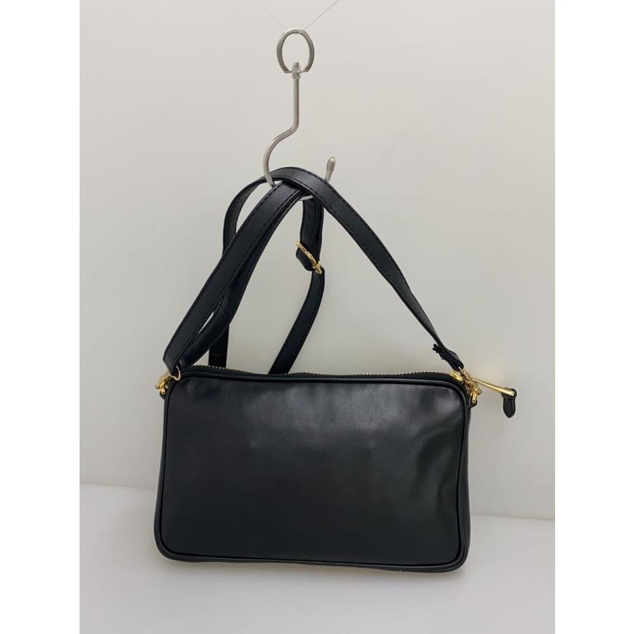 MOSCHINO◇ショルダーバッグ/レザー/BLK : セカンドストリート MOSCHINO◇ショルダーバッグ/レザー/BLK : セカンドストリート