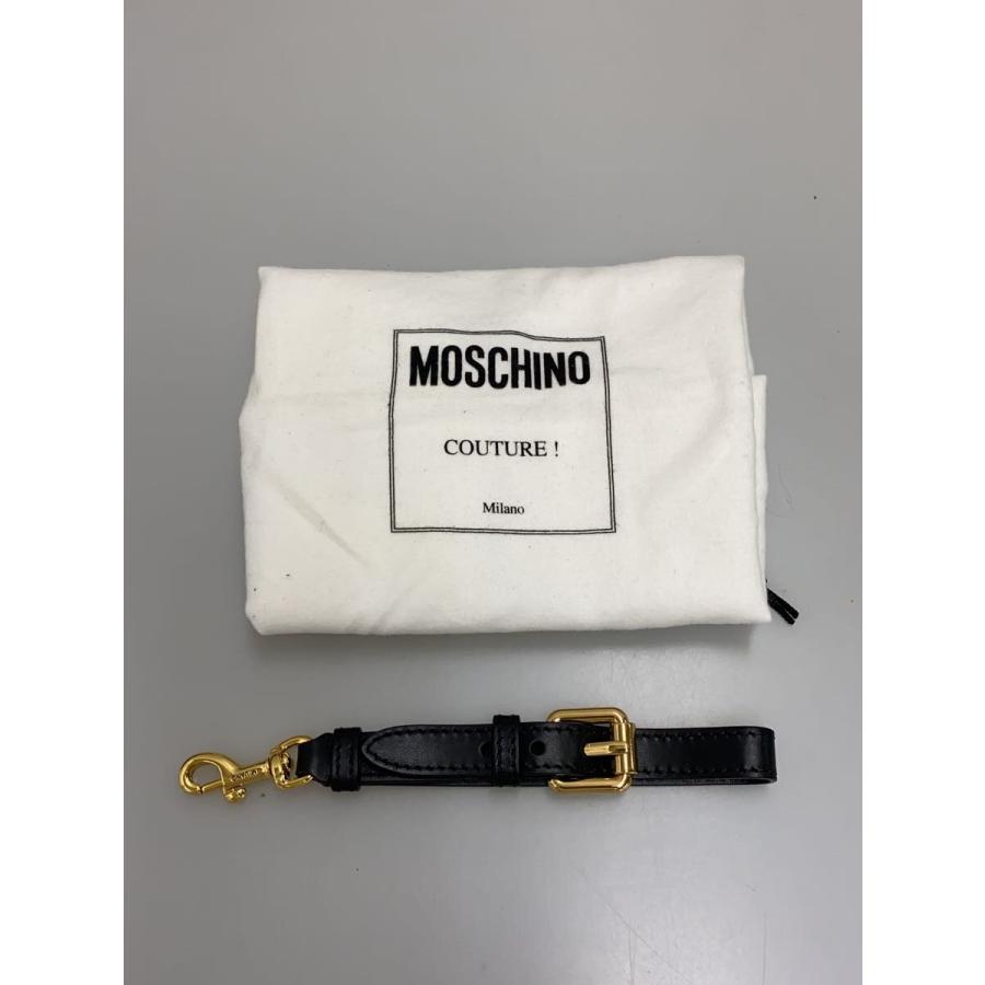 MOSCHINO◇ショルダーバッグ/レザー/BLK : セカンドストリート MOSCHINO◇ショルダーバッグ/レザー/BLK : セカンドストリート