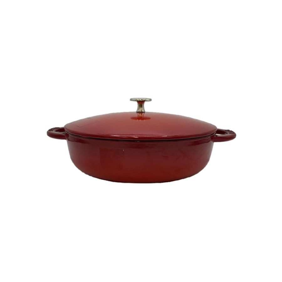 Staub◇鍋/サイズ:24cm/RED : セカンドストリートYahoo!店 - 通販