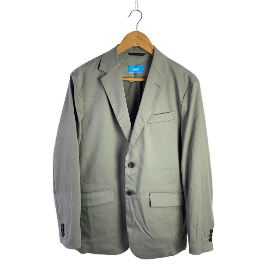 WWS(WORK WEAR SUIT)◇テーラードジャケット/M/ポリエステル/GRY/無地