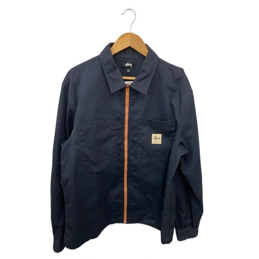 STUSSY / ジャケット/XL/ポリエステル STUSSY◇ジャケット/XL/ポリエステル/NVY// : セカンドストリートYahoo