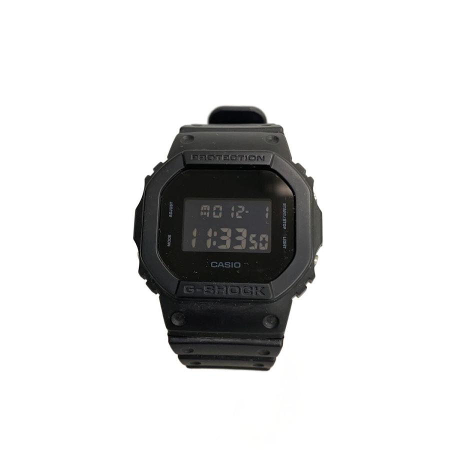 CASIO◇クォーツ腕時計_G-SHOCK/デジタル/ラバー/SLV/BLK/SS 【公式通販】