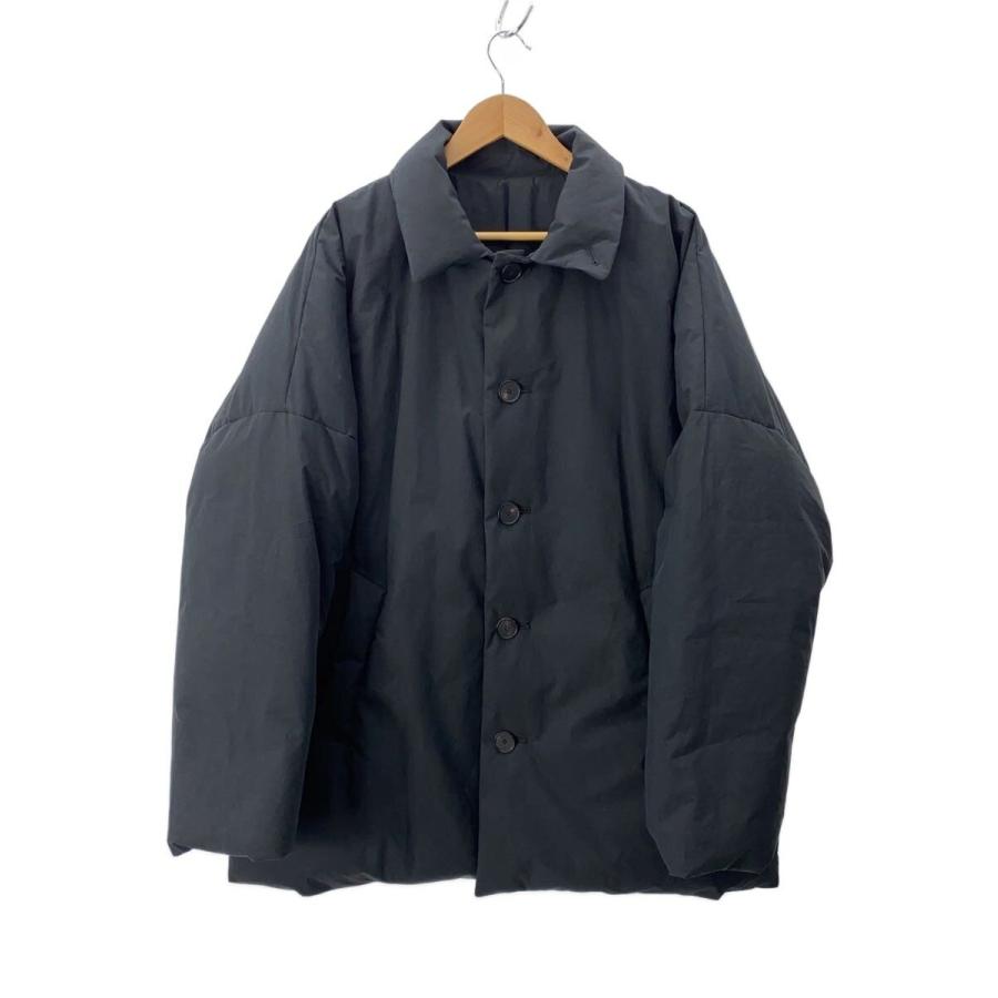 YOKO SAKAMOTO◇ダウンジャケット/L/コットン/BLK/無地 : セカンド