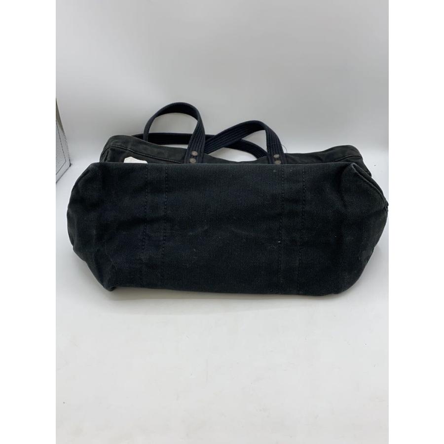 POLO RALPH LAUREN◇トートバッグ/コットン/BLK/無地 : セカンド