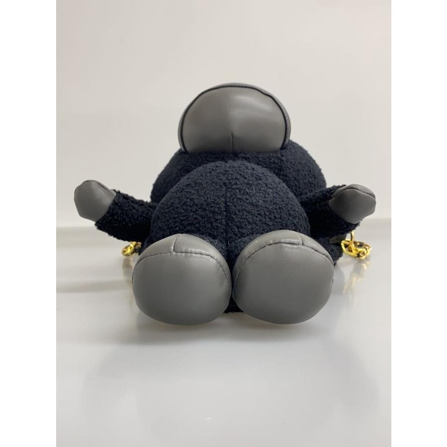 A BATHING APE◇ショルダーバッグ/ポリエステル/BLK/BABY MILO PLUSH
