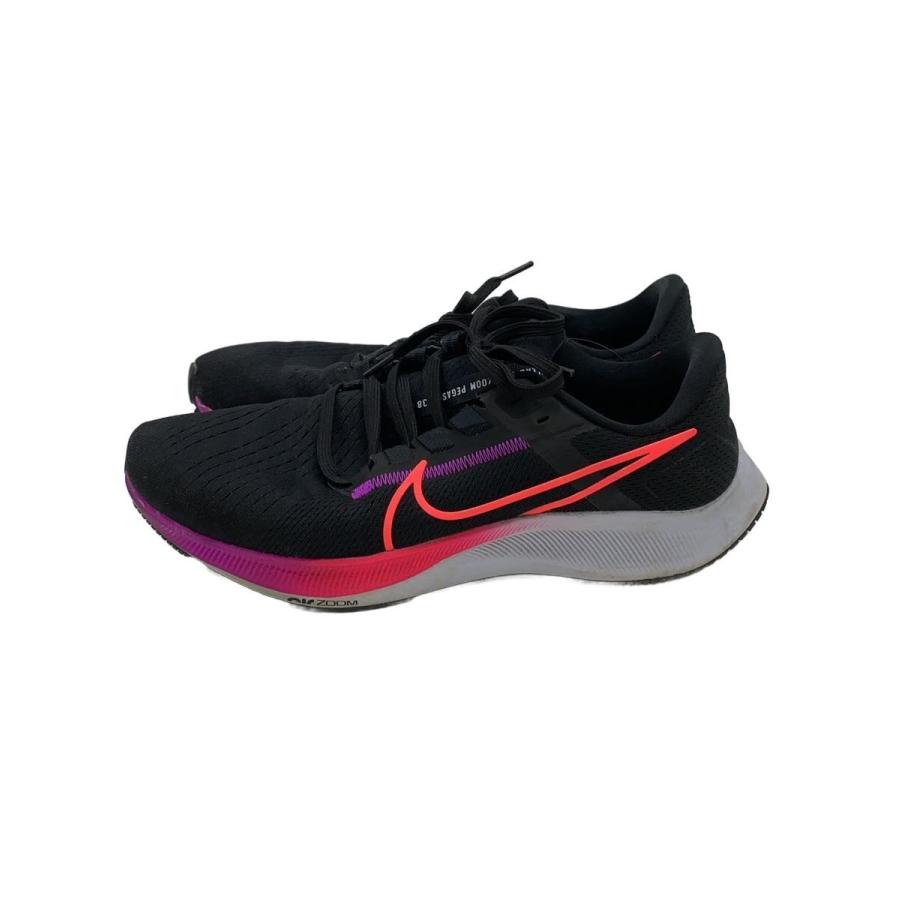 NIKE◇AIR ZOOM PEGASUS 38_エア ズーム ペガサス 38/26.5cm/BLK 
