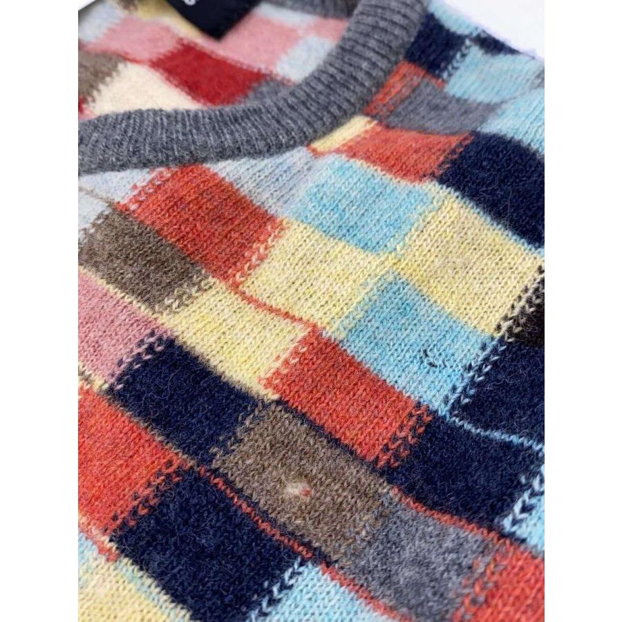 tricot COMME des GARCONS◆ニット・セーター(薄手)/--/ウール/マルチカラー/総柄/TN-040080_7