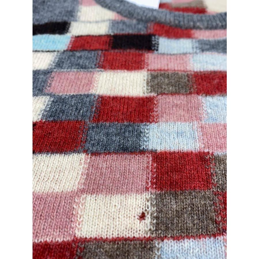 tricot COMME des GARCONS◆ニット・セーター(薄手)/--/ウール/マルチカラー/総柄/TN-040080_8