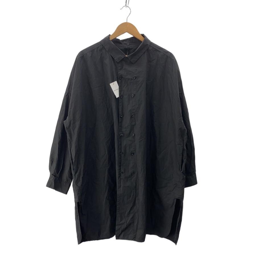 MASNOU DESIGN◆長袖シャツ/2/コットン/BLK/130 A-100