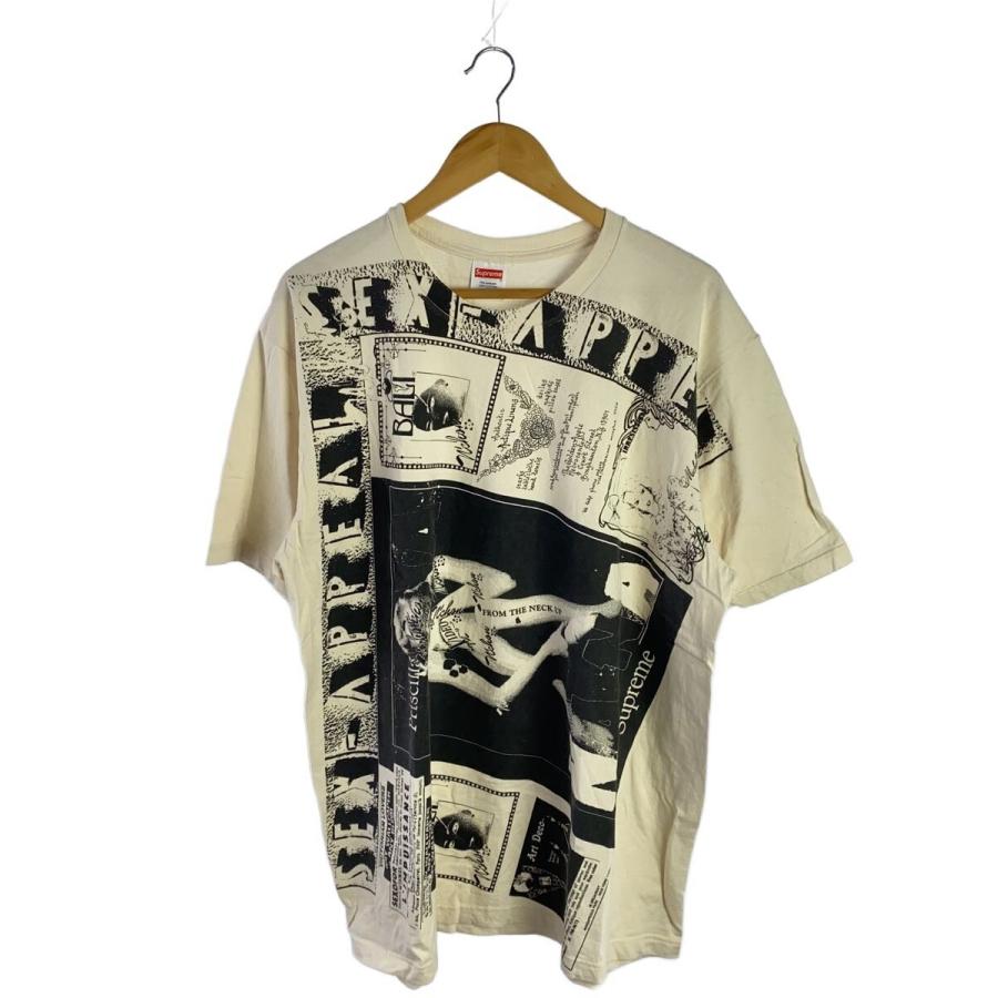 Supreme◇Tシャツ/XL/コットン/WHT/24ss/Collage Tee : セカンド