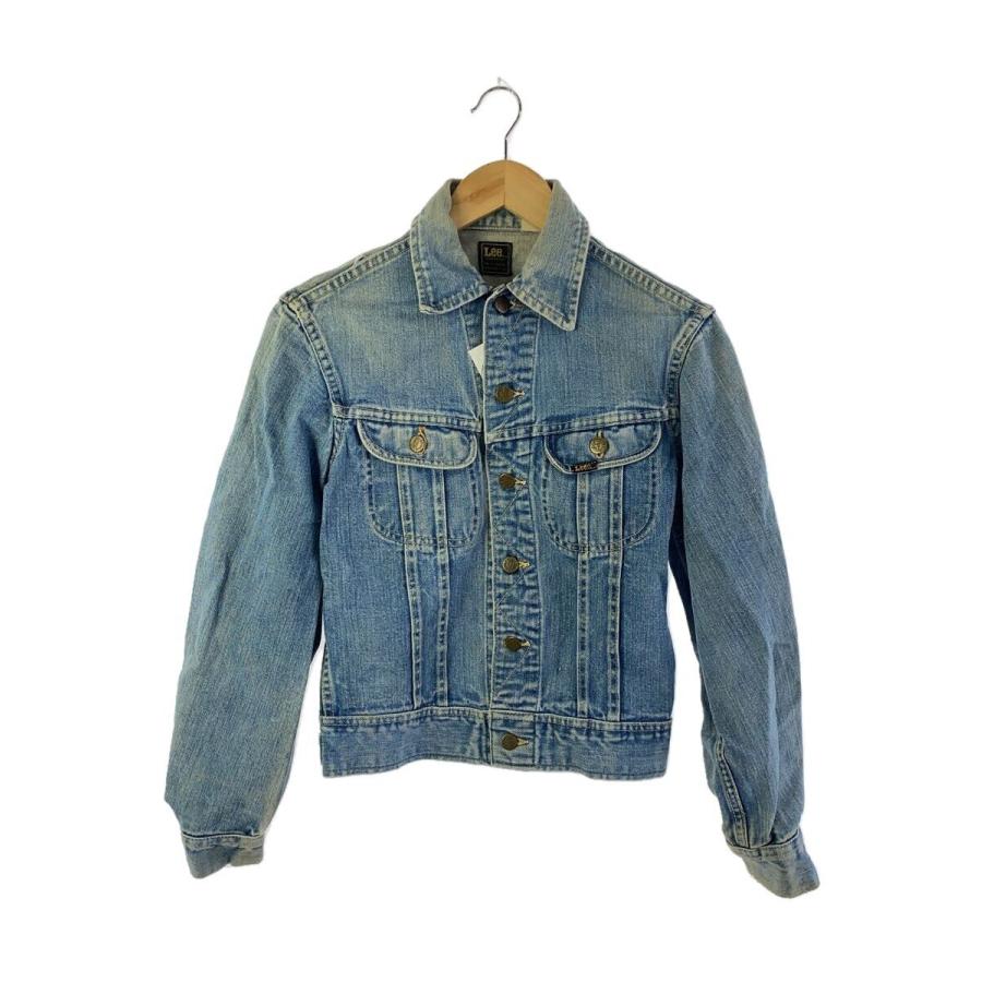 【中古】リー LEE ヴィンテージ 70s Gジャン デニムジャケット 長袖 PATD-153438 UNION MADE USA製 青 ブルー ■GY99 メンズ レディース Lee◇Vintage/70s〜/デニムジャケット/Gジャン/PATD-153438/SIZE