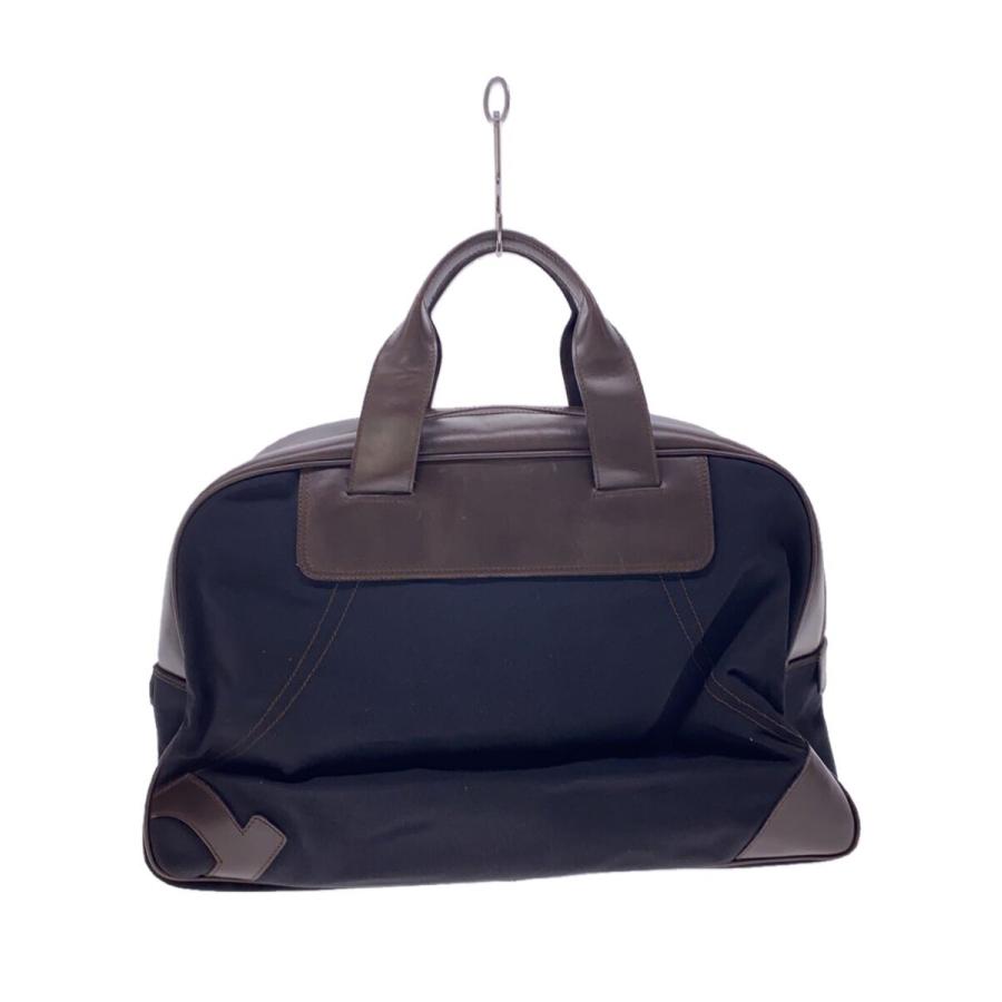 Salvatore Ferragamo◇ボストンバッグ/ナイロン/BLK/AU-24/3013