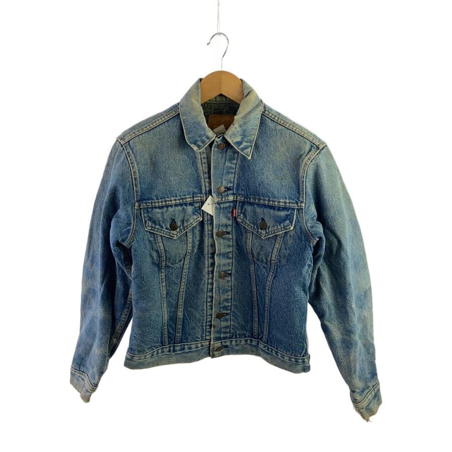 Levi's◇80s/70506-0317/Gジャン/38/デニム/BLU/無地 : セカンド