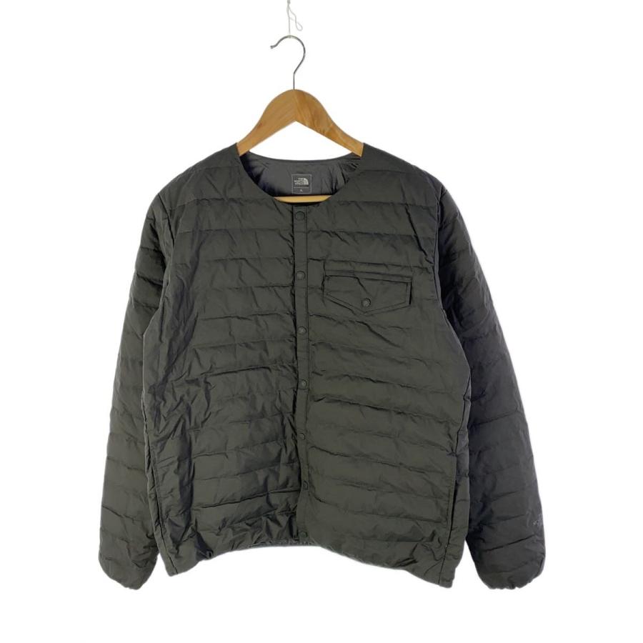 THE NORTH FACE◇ダウンジャケット/XL/ナイロン/GRY/無地/ND91962