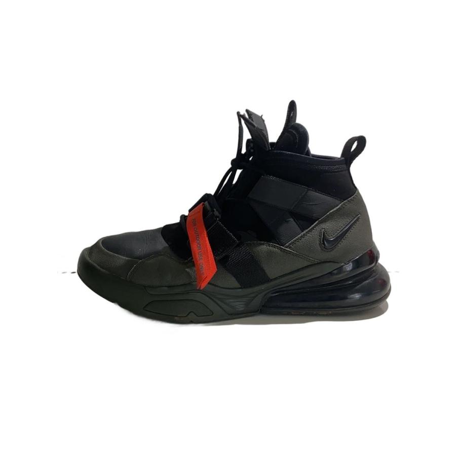 NIKE◇AIR FORCE 270 UTILITY/エアフォースユーティリティ/ブラック