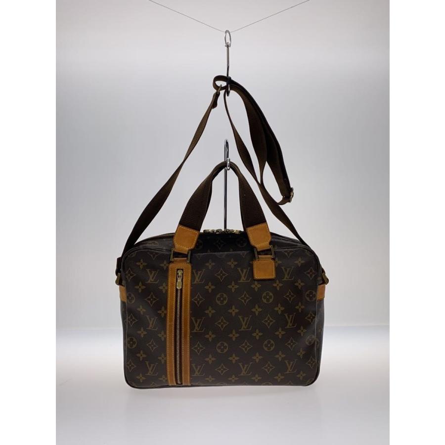LOUIS VUITTON◆サック・ボスフォール_モノグラム・キャンバス/PVC/BRW