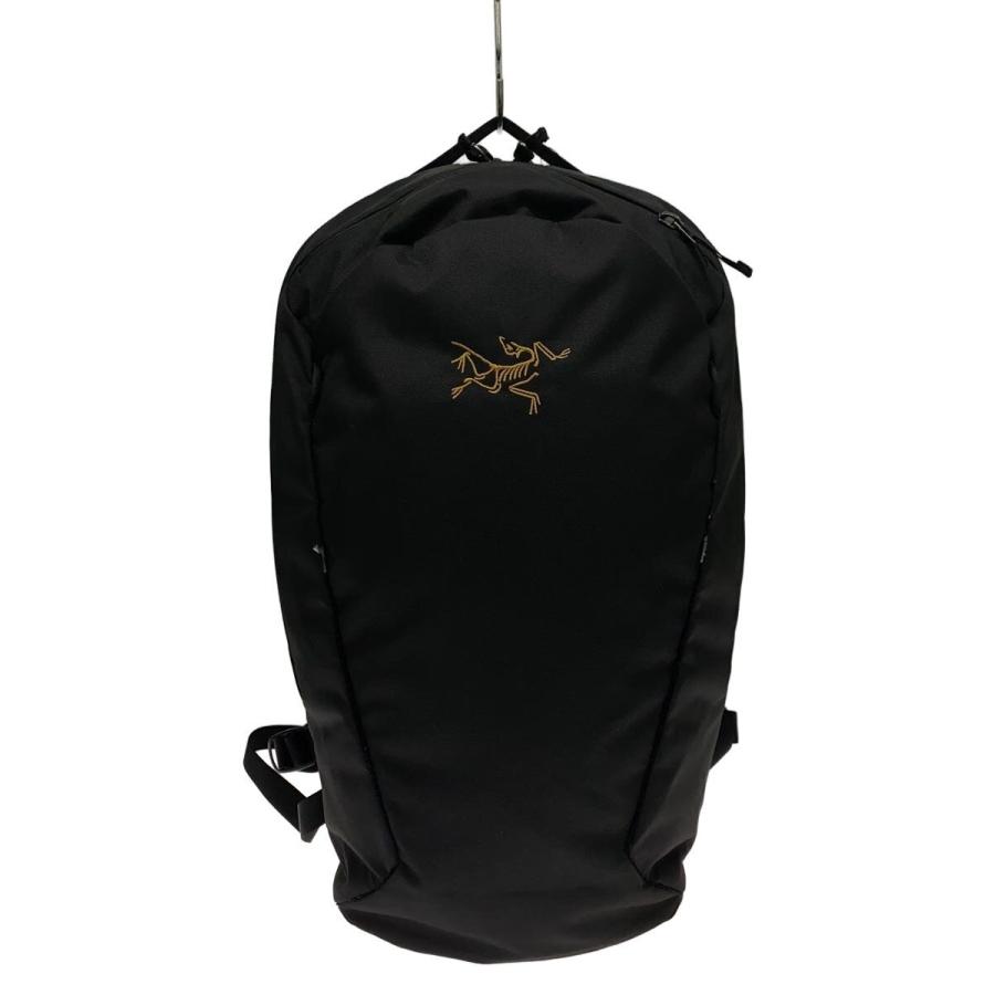 【なの】ARC'TERYX バックパック ブラック ARC'TERYX◇リュック/ポリエステル/BLK/無地/X000006136 : セカンド