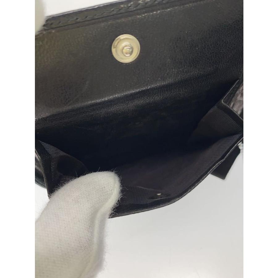 PRADA◇2つ折り財布/ナイロン/BLK/無地/レディース : セカンド