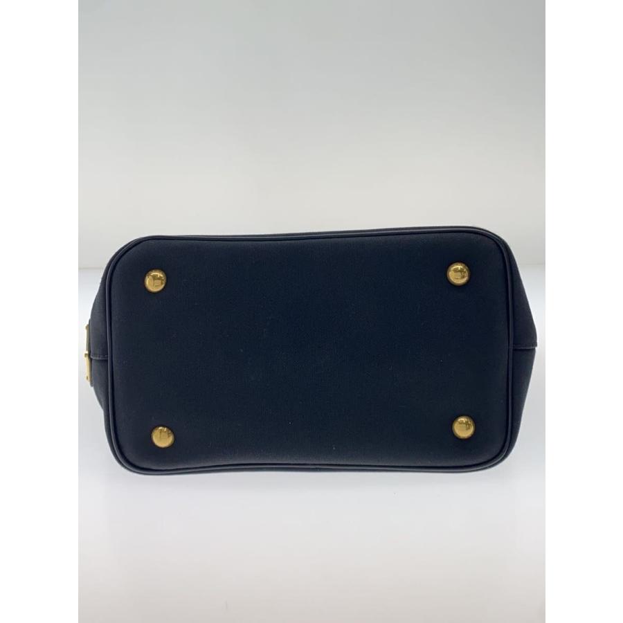 PRADA◇ハンドバッグ/ジャガードロゴ/--/BLK/1BA172// : セカンド