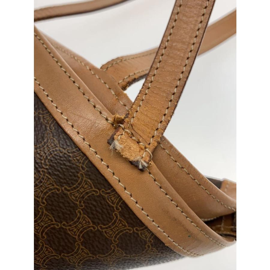 CELINE / マカダム/トートバッグ/レザー/BRW/総柄 CELINE◇トートバッグ/レザー/BRW/総柄/マカダム : セカンドストリート